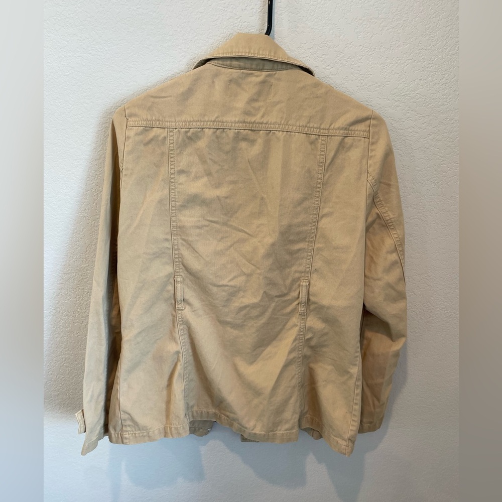 Forever 21 Tan Cargo Utility Jacket Women’s Size Small - Picture 7 of 10